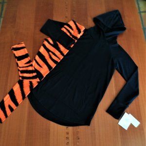 LULAROE! AMBER SWEATER HOODIE & OS- LEGGINGS